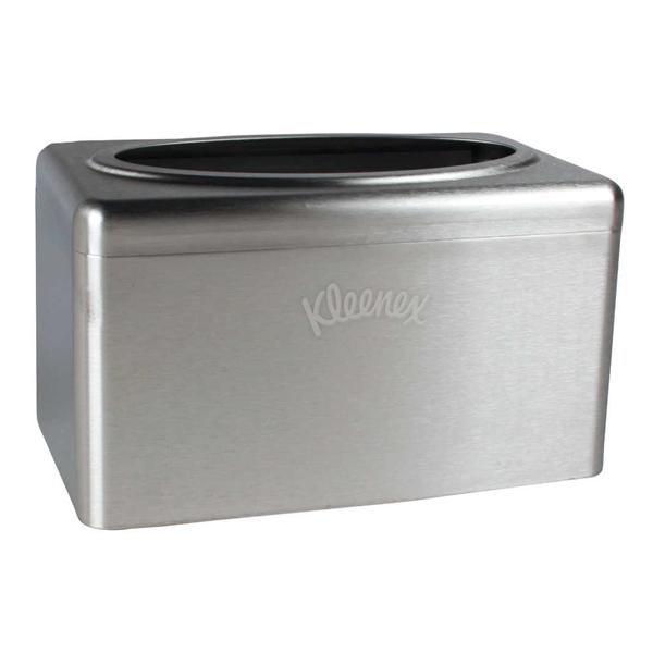 Holder Towel Box Kleenex Stainless Steel 2/Ca